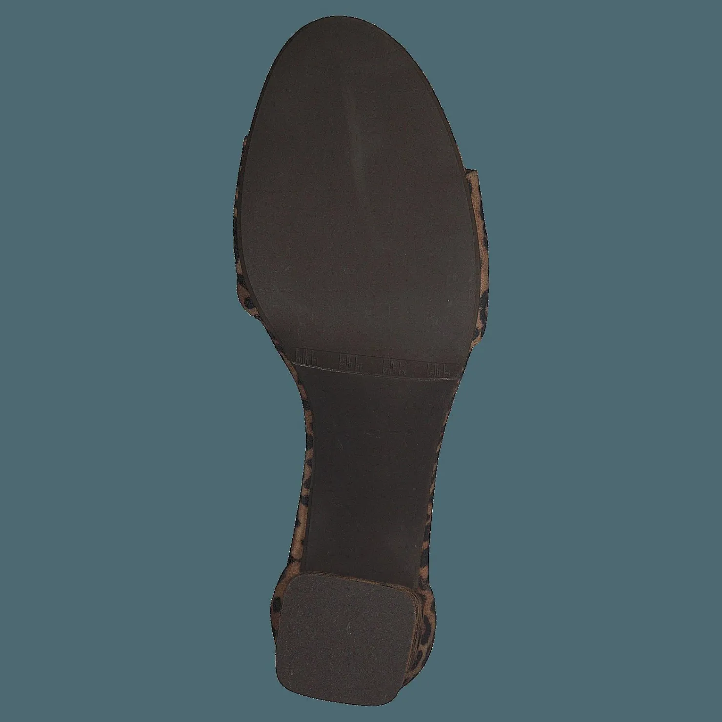 Billi Bi Sandals Leopardo Suede Brun Clearance