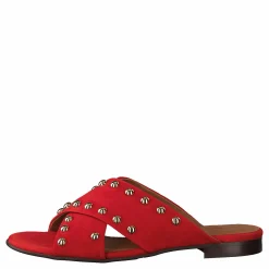 Billi Bi Sandals Summer Red/silver Silver, Brun och Röd Clearance