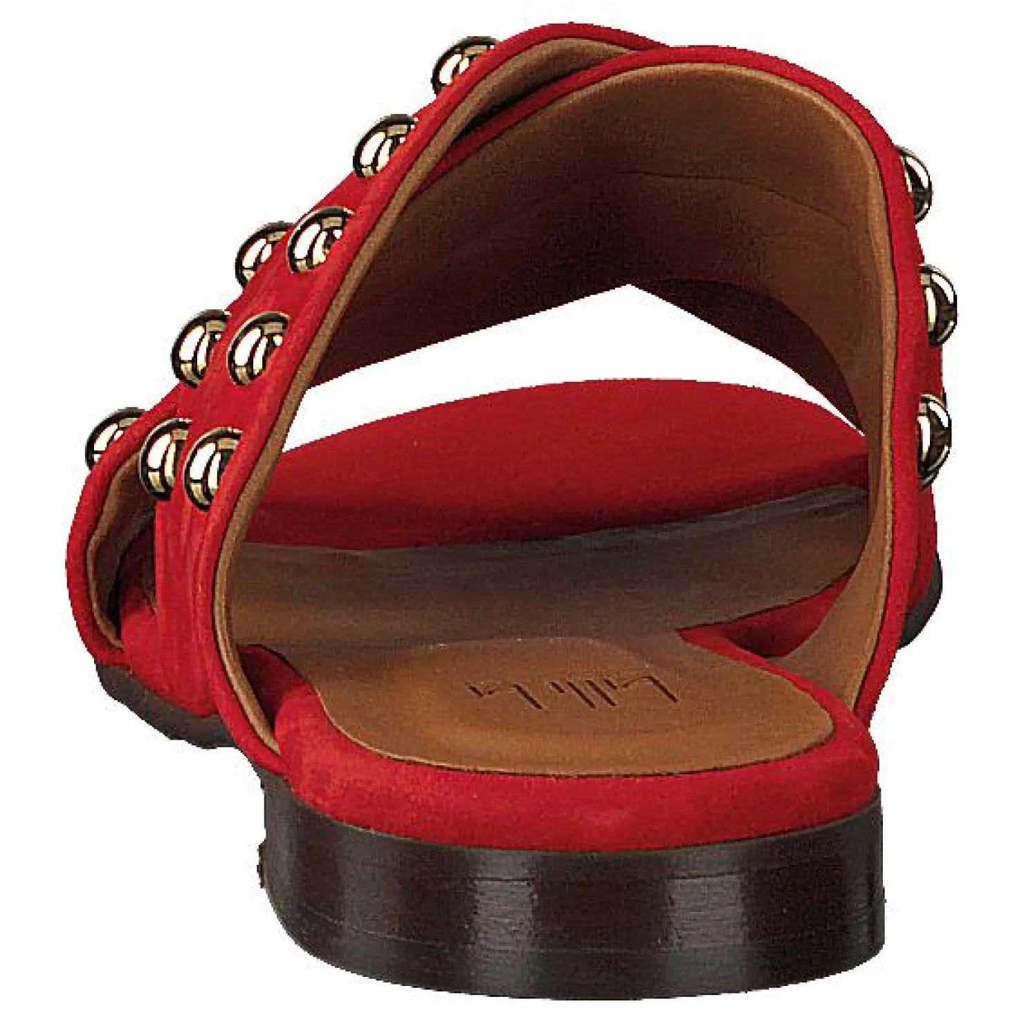 Billi Bi Sandals Summer Red/silver Silver, Brun och Röd Clearance