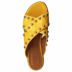Billi Bi Sandals Yellow Nappa/gold Gul och Guld Best