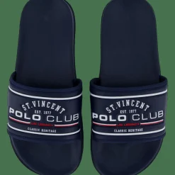 St Vincent Polo Club Savannah Bath Slipper W Navy Blue Sale