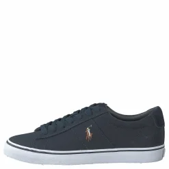 Polo Ralph Lauren Sayer Canvas Sneaker Aviator Navy Blå Sale
