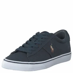 Polo Ralph Lauren Sayer Canvas Sneaker Aviator Navy Blå Sale