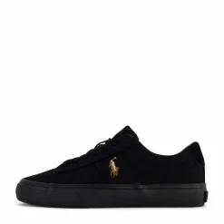 Polo Ralph Lauren Sayer Canvas Sneaker Black / Black Svart Sale