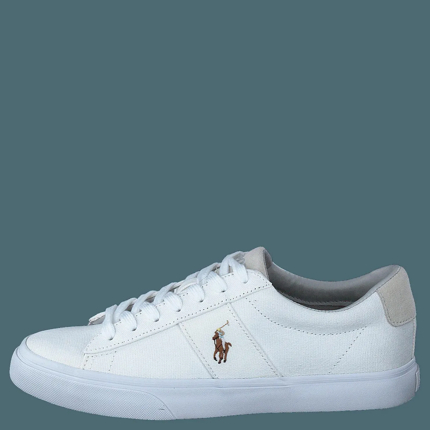 Polo Ralph Lauren Sayer Canvas Sneaker White Vit Online