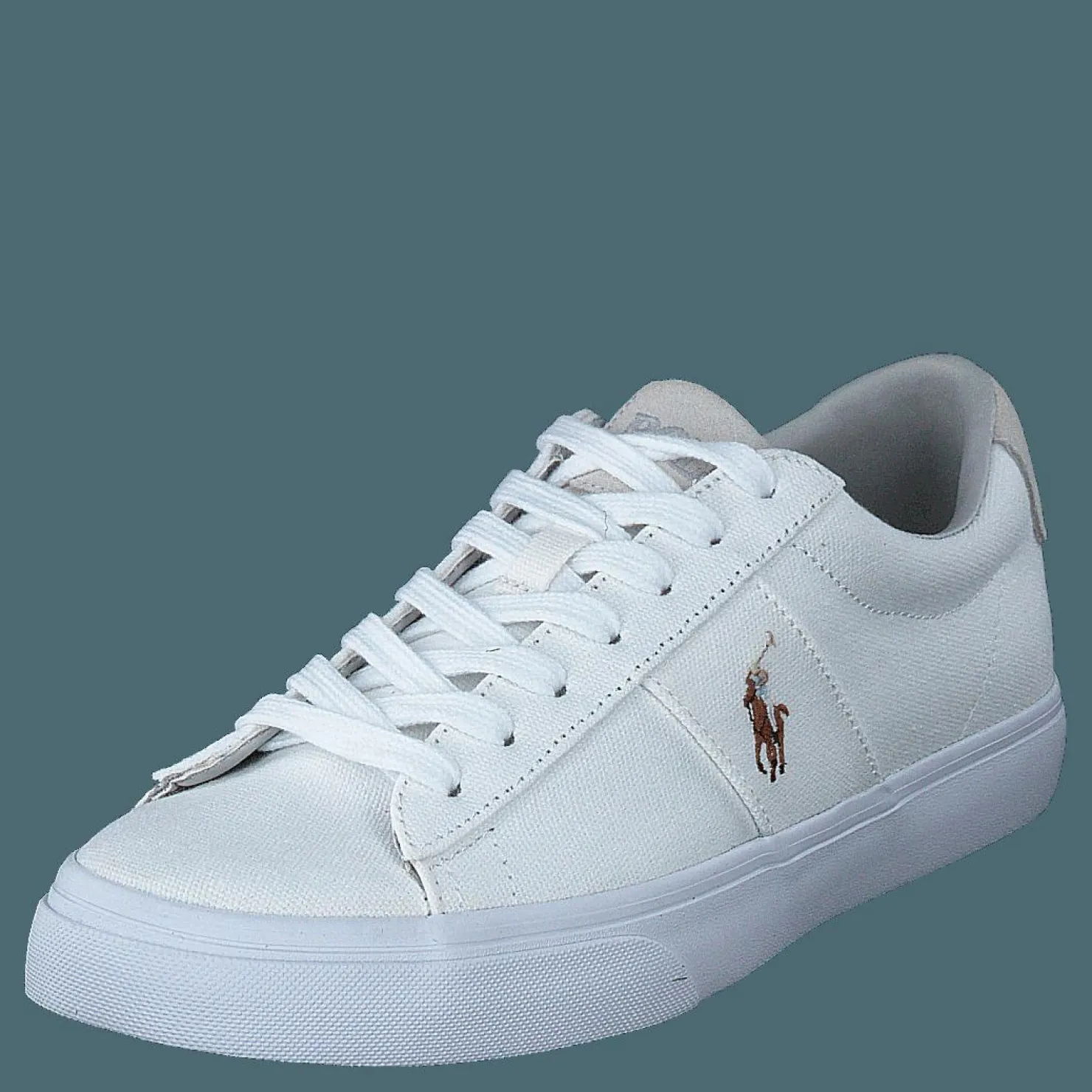 Polo Ralph Lauren Sayer Canvas Sneaker White Vit Online