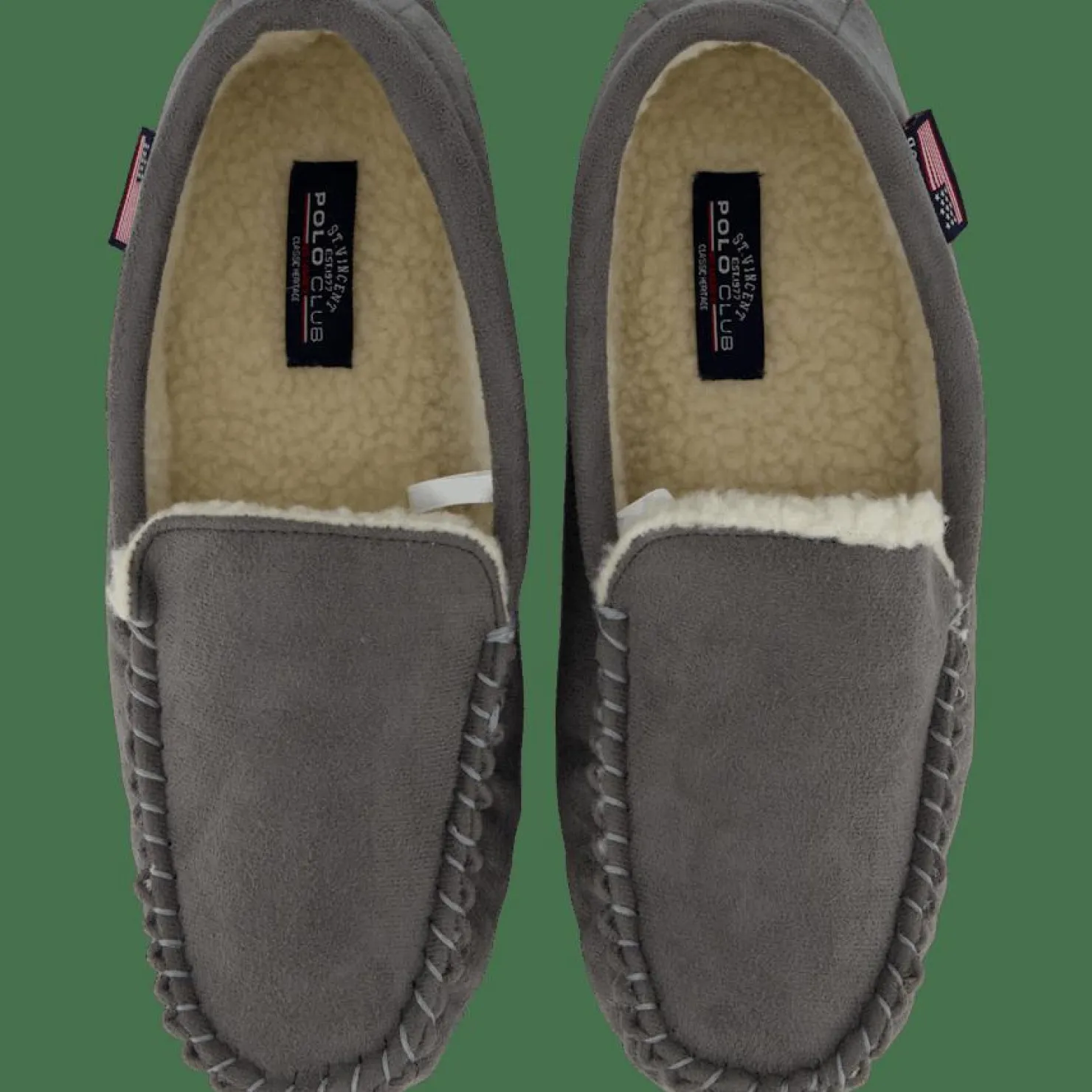 St Vincent Polo Club Scott Slipper grey Hot