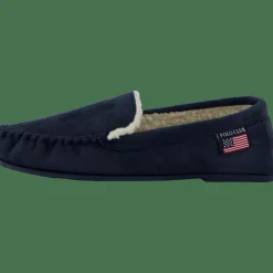 St Vincent Polo Club Scott Slipper Navy Blue Outlet