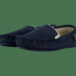 St Vincent Polo Club Scott Slipper Navy Blue Outlet