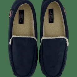 St Vincent Polo Club Scott Slipper Navy Blue Outlet