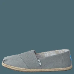 Toms Seasonal Classics Drizzle Grey Washed Canvas Grå Discount