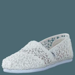 Toms Seasonal Classics White Lace Leaves Vit Online