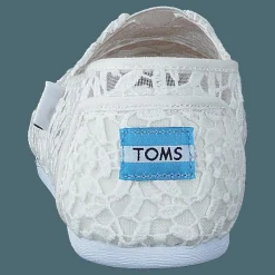 Toms Seasonal Classics White Lace Leaves Vit Online