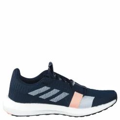 adidas Senseboost Go Shoes Collegiate Navy / Cloud White / Glow Pink Blå Clearance