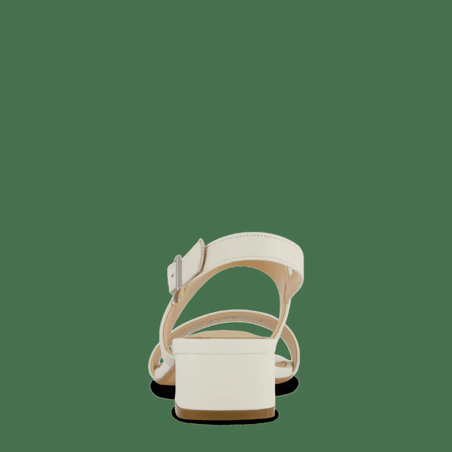 Clarks Seren25 Strap White Leather Vit Sale
