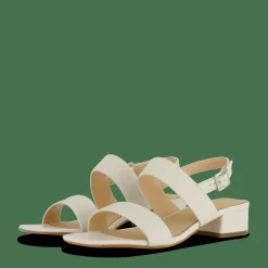 Clarks Seren25 Strap White Leather Vit Sale