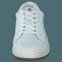 Lauren Ralph Lauren Sft Sprt Clf/suede-hailey-sk-l Snow White/club House Cream Vit Sale