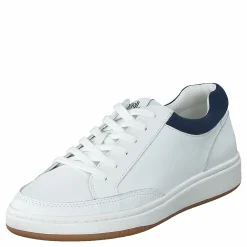 Lauren Ralph Lauren Sft Sprt Clf/suede-hailey-sk-l Snow White/french Navy Vit Hot