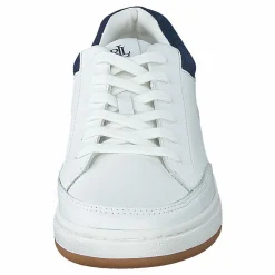 Lauren Ralph Lauren Sft Sprt Clf/suede-hailey-sk-l Snow White/french Navy Vit Hot