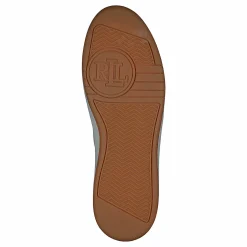 Lauren Ralph Lauren Sft Sprt Clf/suede-hailey-sk-l Snow White/french Navy Vit Hot
