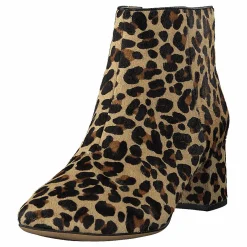 Clarks Sheer Flora Leopard Print Brun Hot