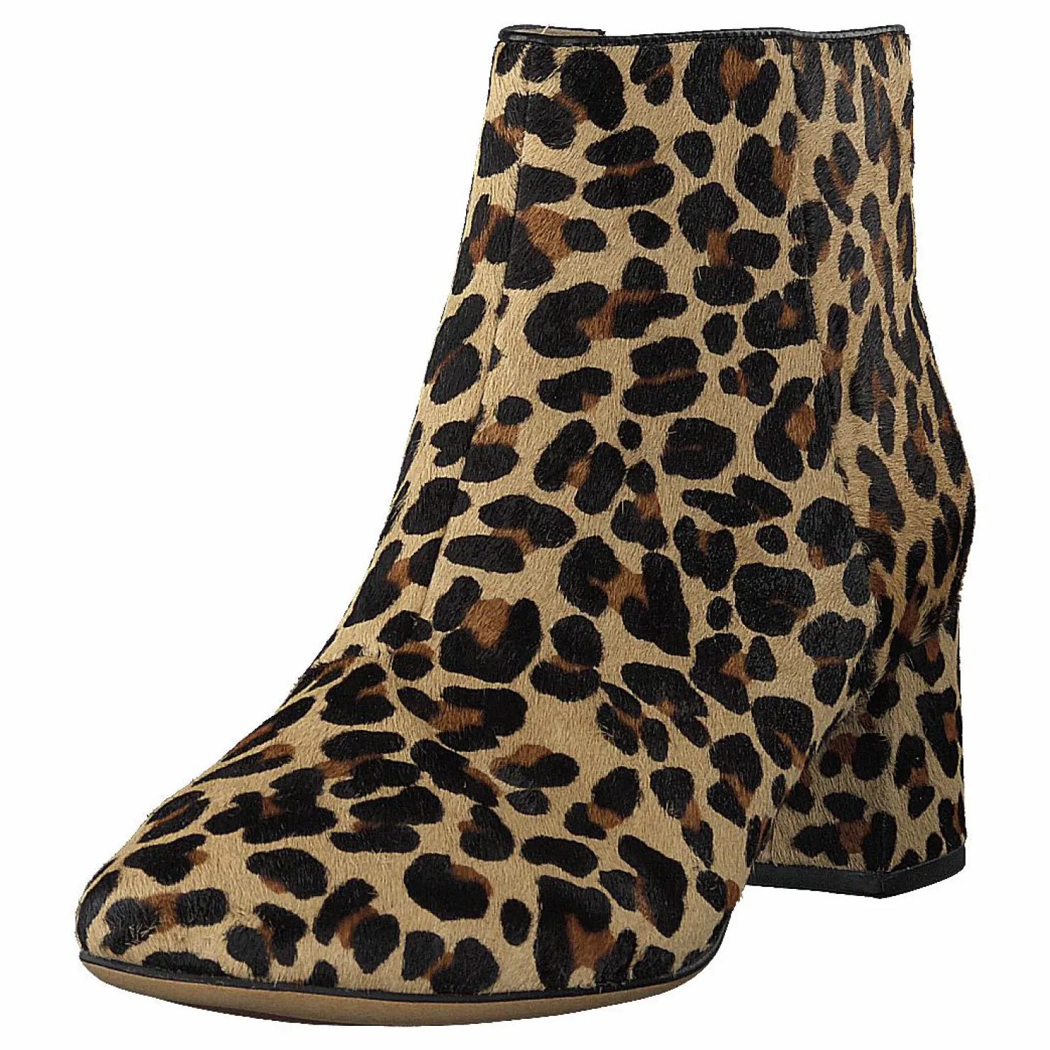 Clarks Sheer Flora Leopard Print Brun Hot