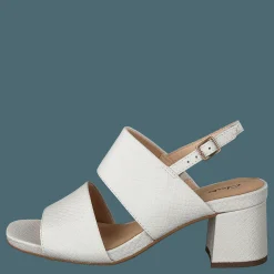 Clarks Sheer55 Sling White Snake Vit Discount
