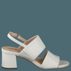 Clarks Sheer55 Sling White Snake Vit Discount