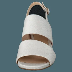 Clarks Sheer55 Sling White Snake Vit Discount