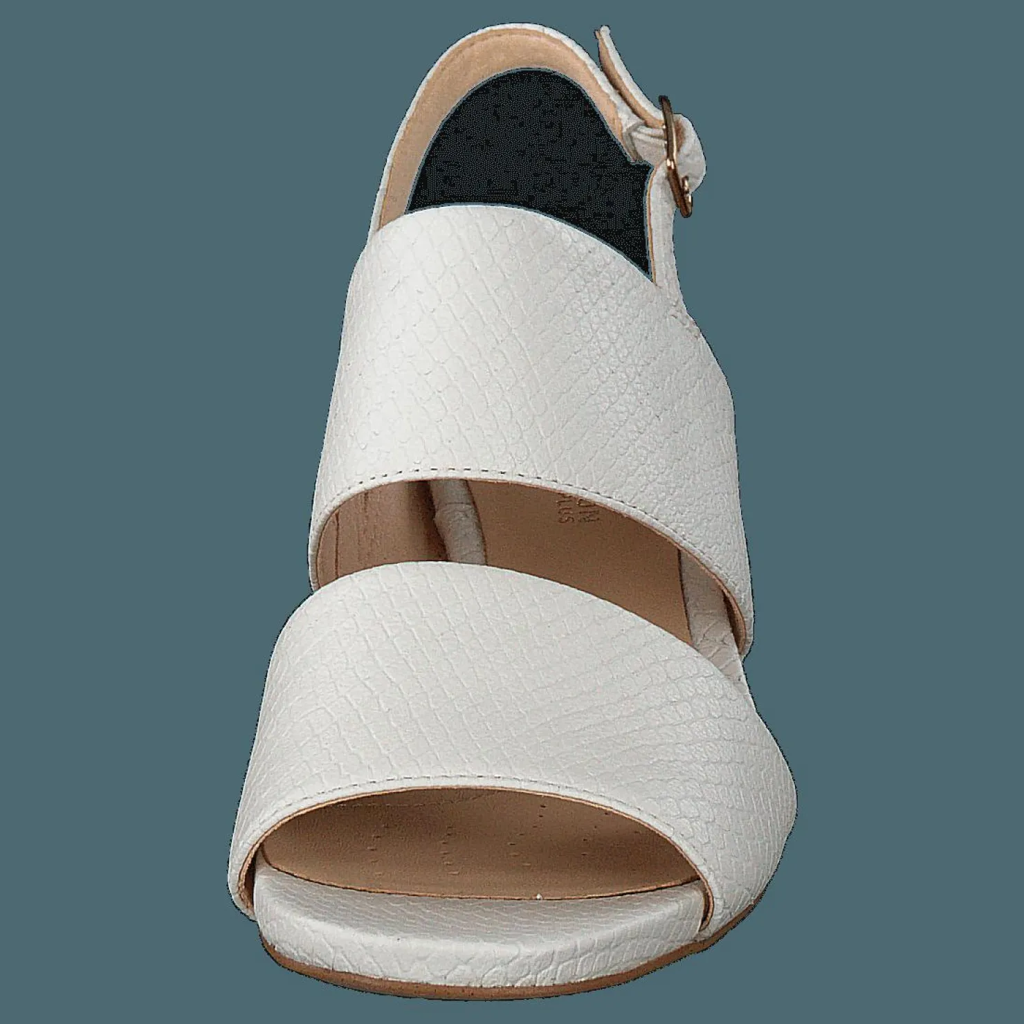Clarks Sheer55 Sling White Snake Vit Discount