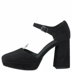 Clarks Sheer100 Strap Black Suede Svart Hot