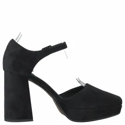 Clarks Sheer100 Strap Black Suede Svart Hot