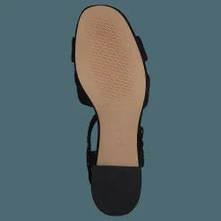 Clarks Sheer35 Strap Black Suede Studded Svart Clearance