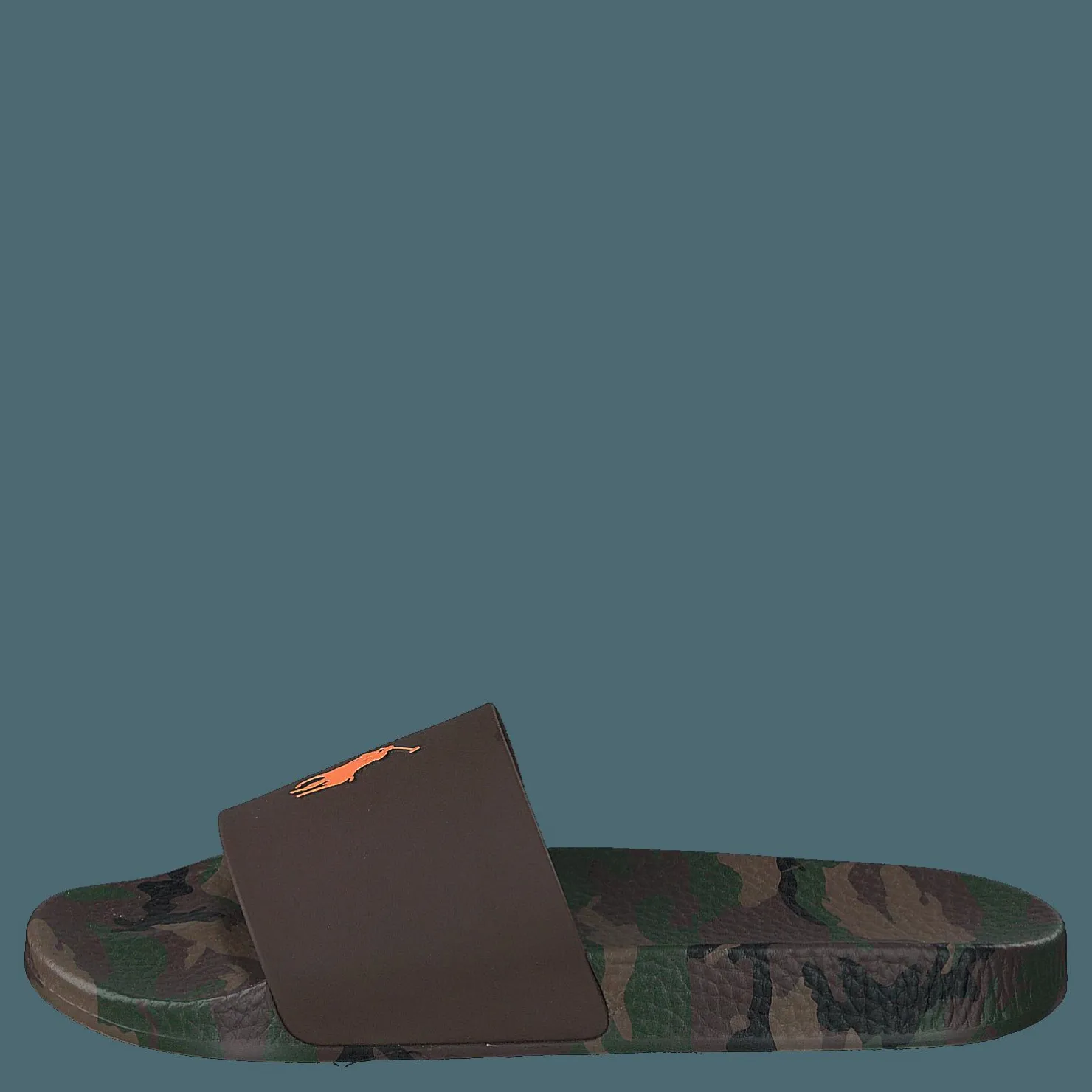 Polo Ralph Lauren Signature Pony Camo Slide Surplus Camo Brun Hot
