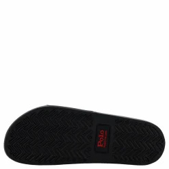 Polo Ralph Lauren Signature Pony Slide Black / Red PP Svart Online