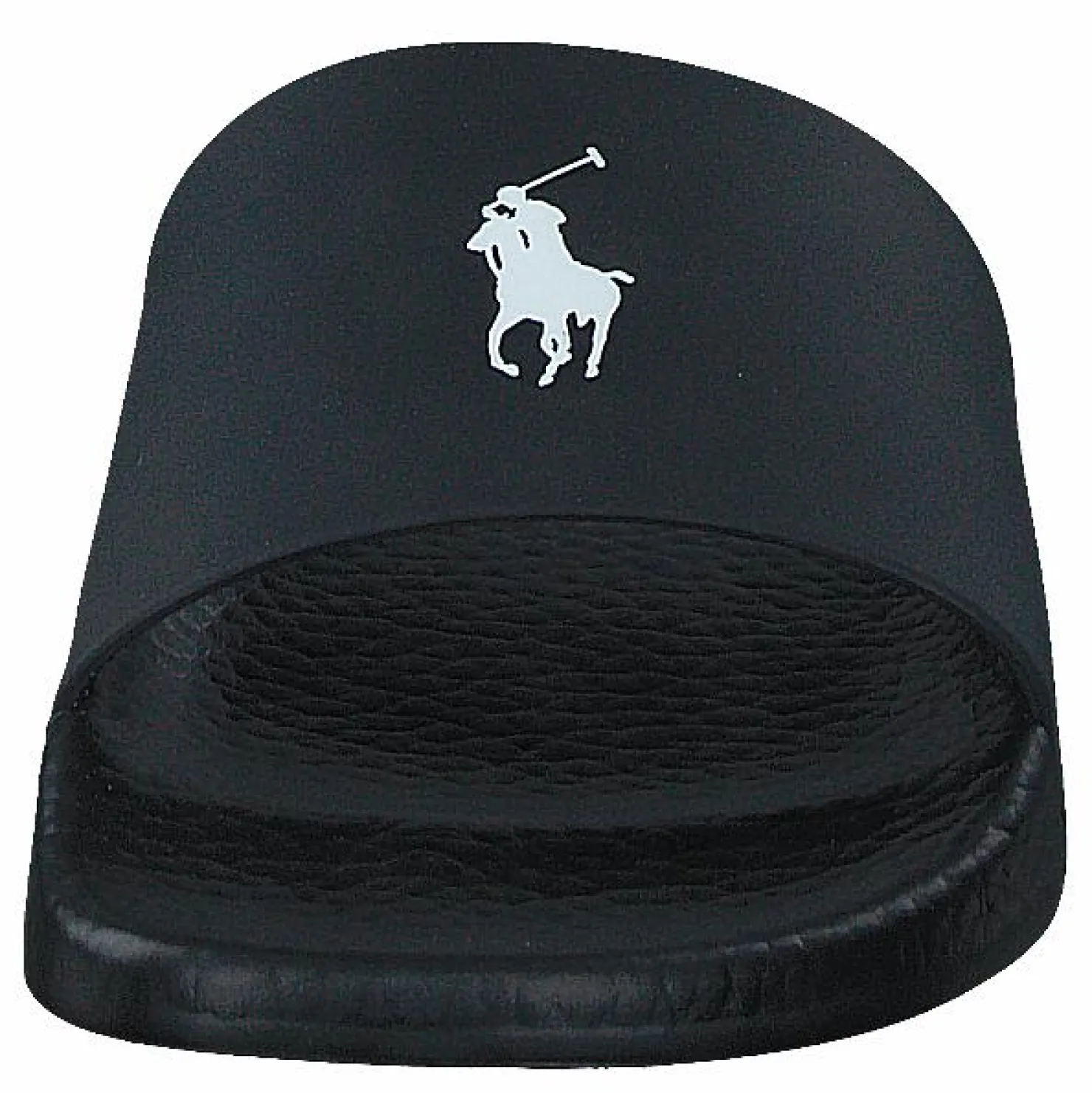 Polo Ralph Lauren Signature Pony Slide Black / White PP Svart Clearance