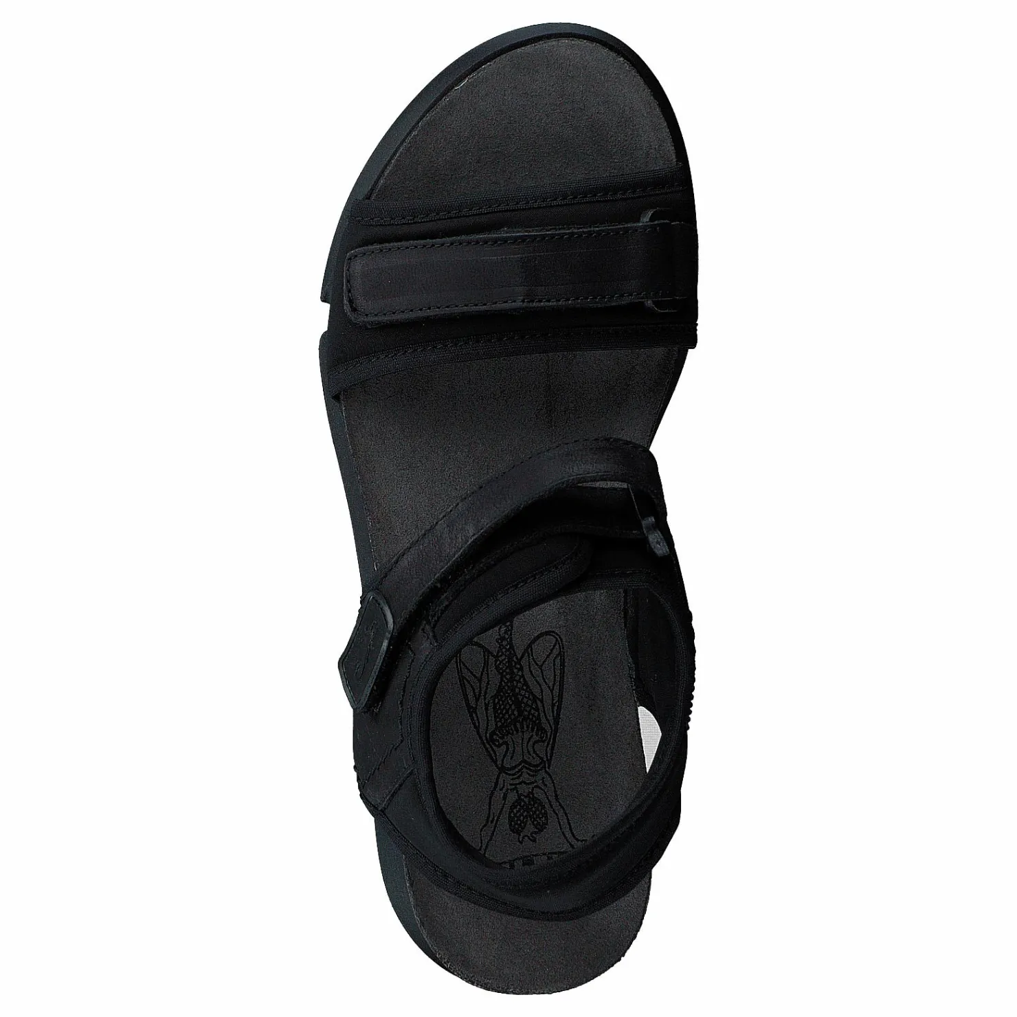 Fly London Sigo727fly Stretch/copido-black Svart Discount