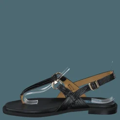 A Pair Simpel String Sandal Black Svart Hot