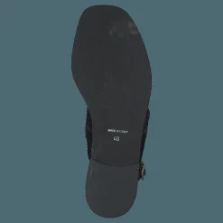 A Pair Simpel String Sandal Black Svart Hot