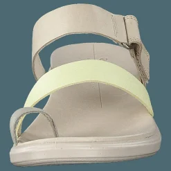 ECCO Simpil Sandal Gravel/sherbet/limestone Beige New