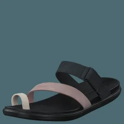 ECCO Simpil Sandal Limestone/woodrose/black Svart Clearance