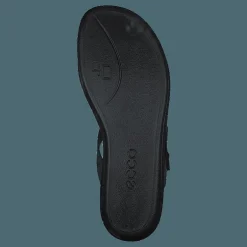 ECCO Simpil Sandal Limestone/woodrose/black Svart Clearance