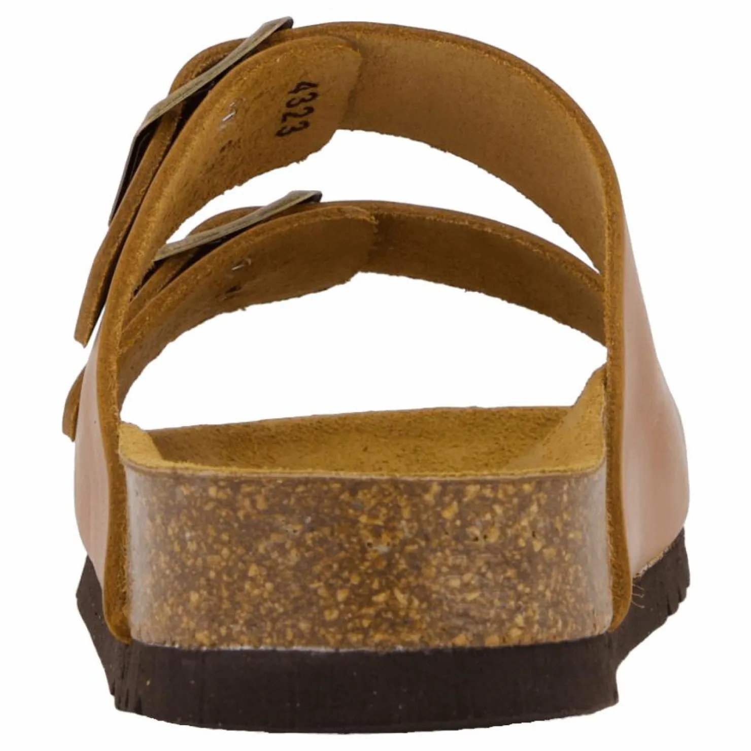 Scholl Iconic Sl Josephine Leather Cognac Cognac Brun