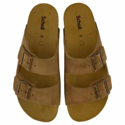 Scholl Iconic Sl Josephine Suede Taupe Brun Best