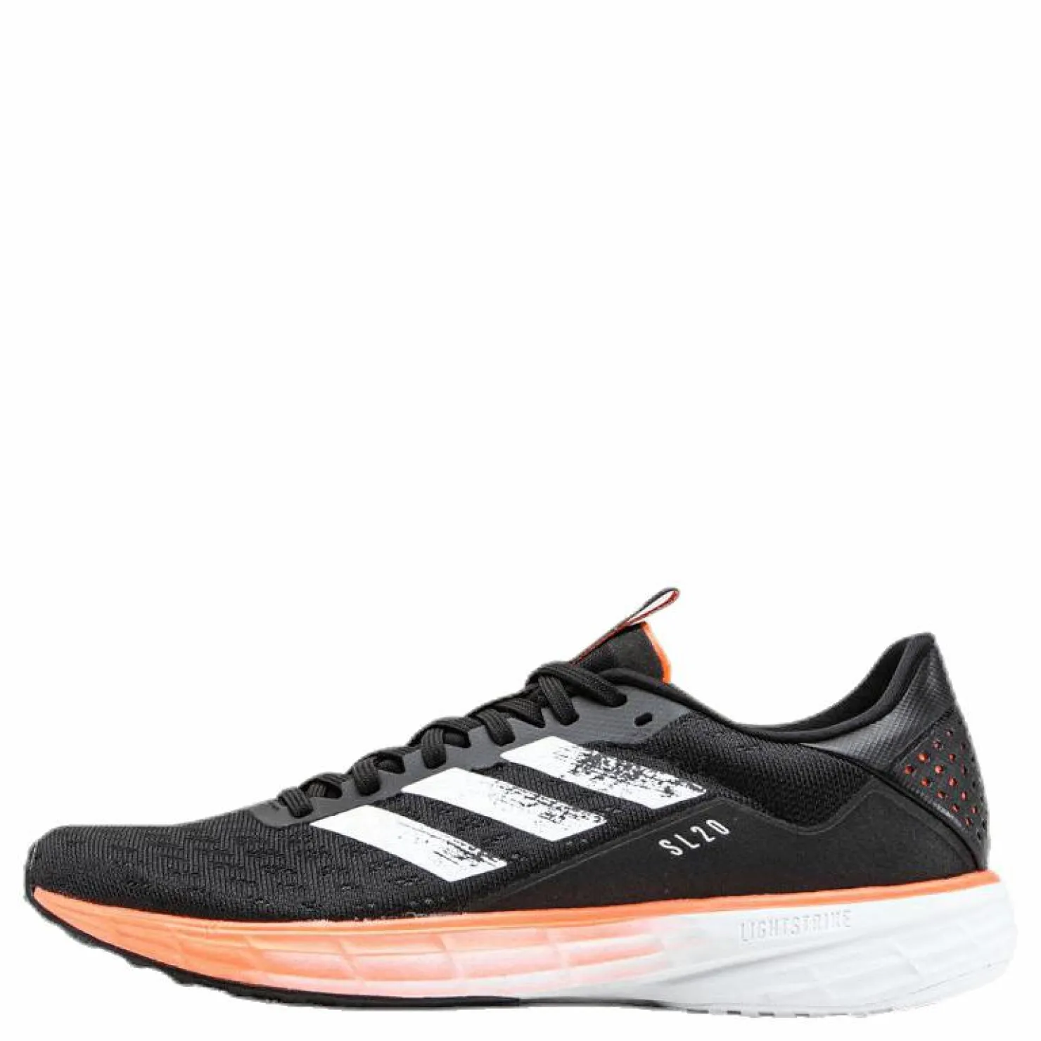 adidas SL20 Shoes Core Black / Cloud White / Signal Coral Svart Online