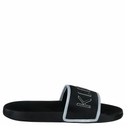 Calvin Klein Slide Padded Ck Black Svart Hot
