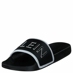 Calvin Klein Slide Padded Ck Black Svart Hot