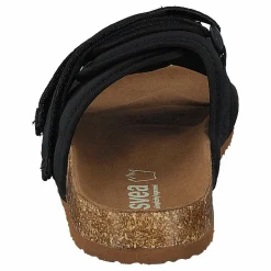 Svea Slip In Sandal Black Brun och Svart Online