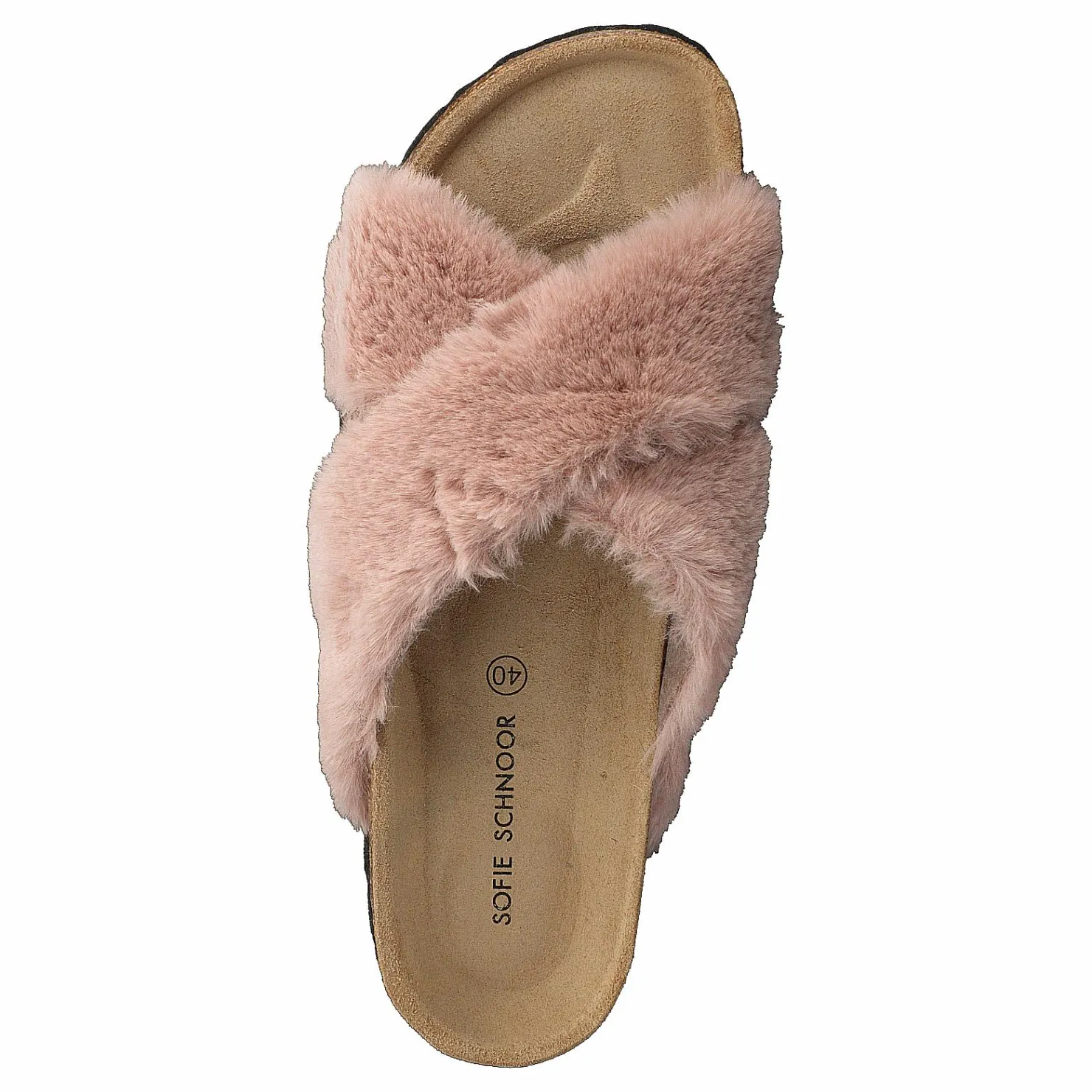 Sofie Schnoor Slipper Rose Röd, Brun och Rosa Clearance