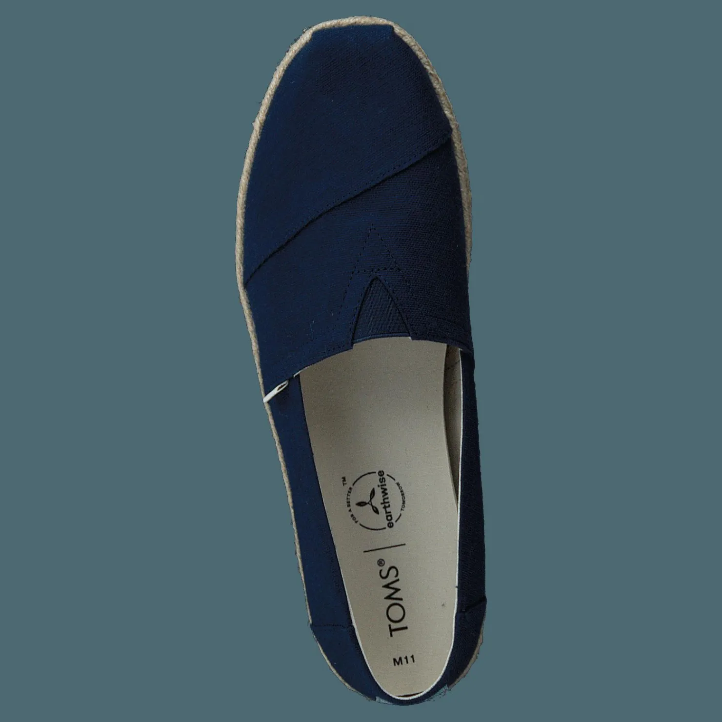 Toms Slubby Woven Rope Alprg Navy Blå Outlet